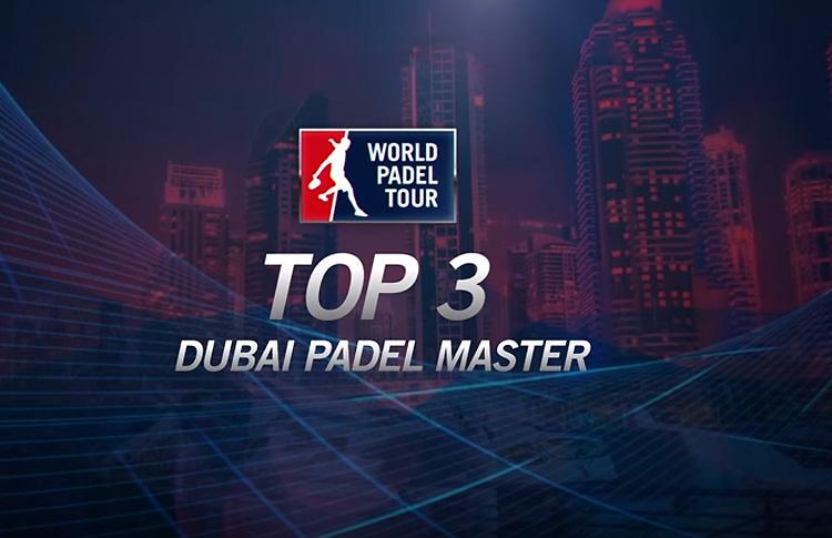 Urvalet av de bästa "Puntakos" från Dubai Padel Master