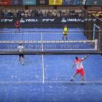 Gran partido en los octavos de final del Keler Euskadi Open