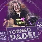 Cartel del Torneo de A Tope de Pádel en GET Indoor