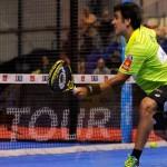 Pablo Lima, en acción en el Galicia Open