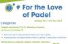 Cartel de actividades For the Love of Padel