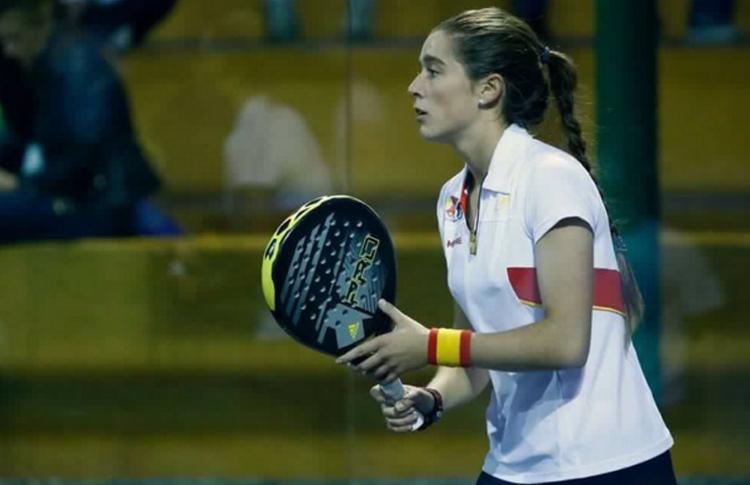 Marta Ortega, i finalen i VM för minderåriga