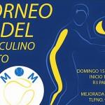 Cartel del torneo de MOM Padel en el Club R3 Pádel Indoor