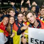 Spanje, grote winnaar in het Xº Junior World Championship