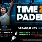 Cartel del Torneo de Time2Pádel en Set Point