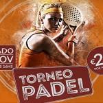 Cartel del Torneo de A Tope de Pádel en PádelSport Home