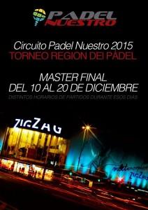 Finale Masters van het Padel Nuestro Circuit 2015