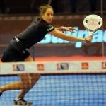Gemma Triay, en acción en el Estrella Damm Másters Finals