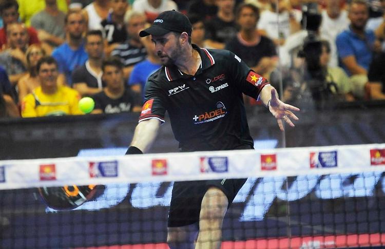 jordi Jordi Muñoz, en acción en el Estrella Damm La Nucía Open