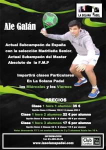 Ale Galán, nuova firma di La Solana Pádel