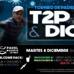Pádel Madrid Las Tablas cuenta las horas para recibir la visita de Time2Pádel Cartel del Torneo de Time2Pádel en Padel Madrid Las Tablas
