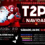 ملصق بطولة Time2Pádel على ملاعب Padel 2.0