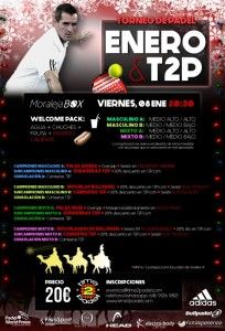 Cartel del Torneo de Time2Pádel en Moraleja Box