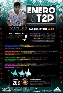 Cartel del Torneo de Time2Pádel en Padel 2.0