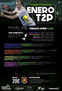 Manifesto del Torneo Time2Pádel a Pádel 2.0
