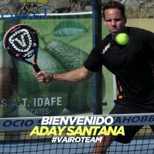 Aday Santana, nouveau joueur de l'équipe Vairo