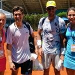 Rafa Nadal y David Ferrer: dos ‘bestias’ para Carolina Navarro y Cecilia Reiter