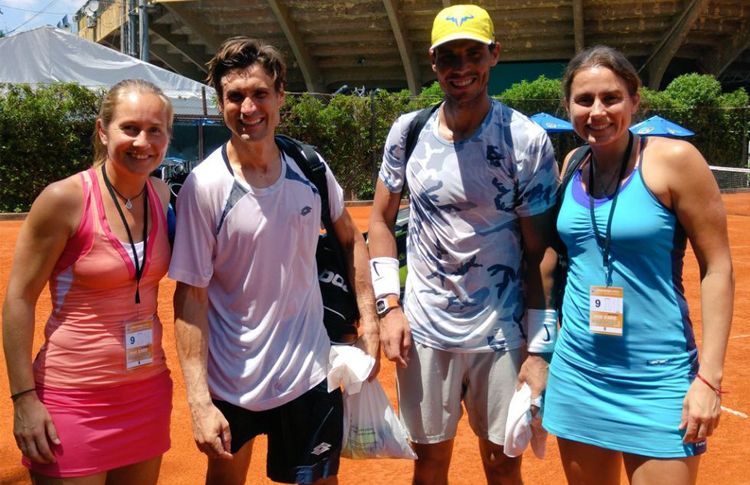 Rafa Nadal y David Ferrer: dos ‘bestias’ para Carolina Navarro y Cecilia Reiter
