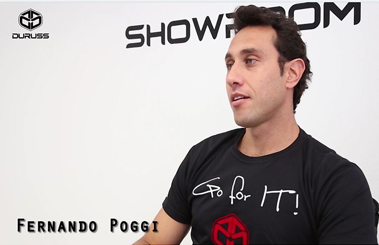 Fernando Poggi, en su primera entrevista como jugador de Duruss