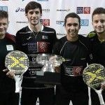 Franco Stupaczuk y Andrés Britos, ganadores de la primera prueba de la Fabrice Pastor Cup