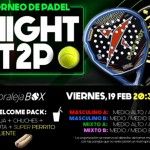 Cartel del Torneo de Time2Pádel en Moraleja Box