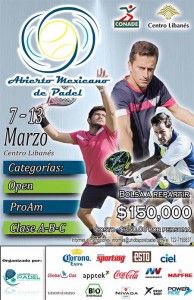 Affisch av Mexican Padel Open