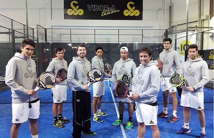 A equipe Vibor-A, pronta para enfrentar o Campeonato da Espanha por equipes da 1ª Categoria