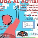 Cartel del Torneo de Ayuda al Autismo