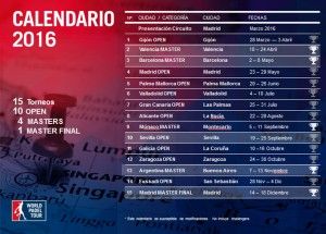 El Circuito World Pádel Tour 2016 ya está en marcha