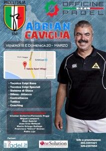 Adrián Caviglia, listo para llevar sus cursos a Italia