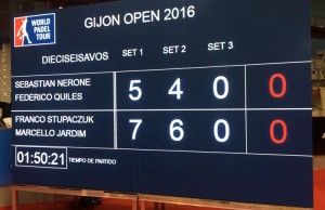 Marcello Jardim-Franco Stupaczuk estreia com uma grande vitória no Gijón Open