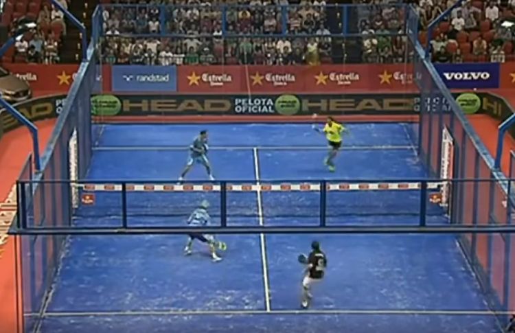 Video: The Spinning Volley Duel