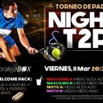 Cartel del Torneo de Time2Pádel en Moraleja Box