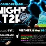 Cartel del Torneo de Time2Pádel en Moraleja Box