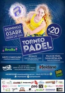 Poster of the Padel A Tope Tournament in Planet Paddle