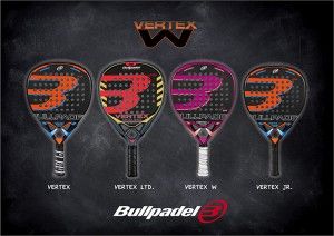 Bullpadel nos presenta los cuatro modelos de su pala Vertex