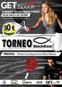 Poster of the Black Bass Tournament in GET Indoor