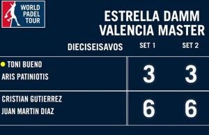 Valencia Máster: Ocho grandes parejas aseguran su presencia en octavos de final