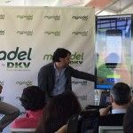 Miguel Matía reserva de una pista con MyPadel by DKV