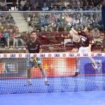 Paquito Navarro-Sanyo Gutiérrez, en acción en el Gijón Open