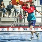 Raúl Díaz, en acción en el Estrella Damm Valencia Máster