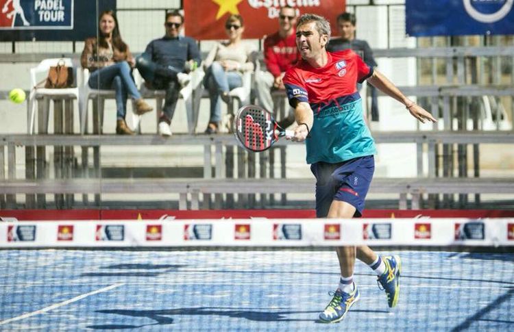 raul Raúl Díaz, en acción en el Estrella Damm Valencia Máster