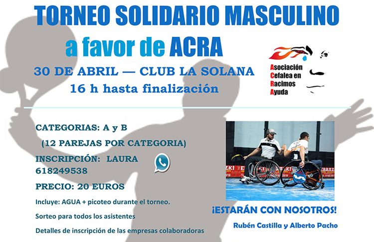 Torneo Acra: La solidaridad invadirá todos los rincones de La Solana