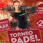 Cartel del Torneo de A Tope de Pádel en Planet Pádel Indoor