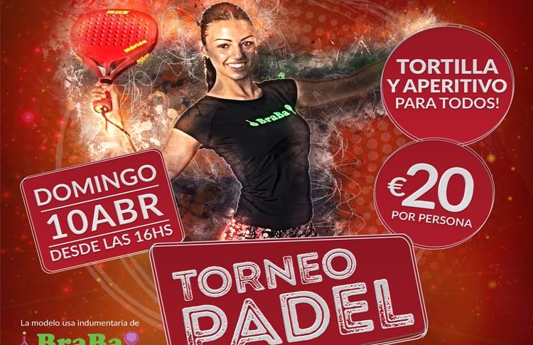 Affisch för A Tope de Pádel-turneringen på Planet Pádel Indoor