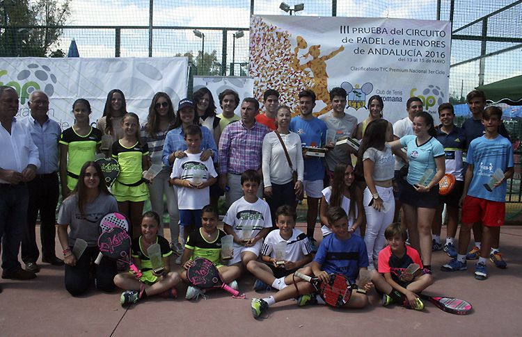 Las jóvenes promesas del pádel andaluz volvieron a mostrar su talento