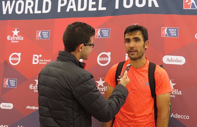 Pablo Lima nos cuenta sus sensaciones tras la semifinales del Estrella Damm Las Rozas Open