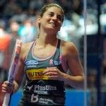 Alejandra Salazar, cai no Campeonato Espanhol