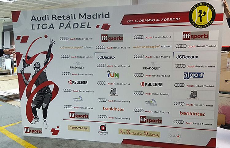La 1ère Ligue Padel Audi Retail Madrid commence avec une grande fête