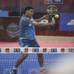 Cristian Gutiérrez, en acción en el Estrella Damm Las Rozas Open